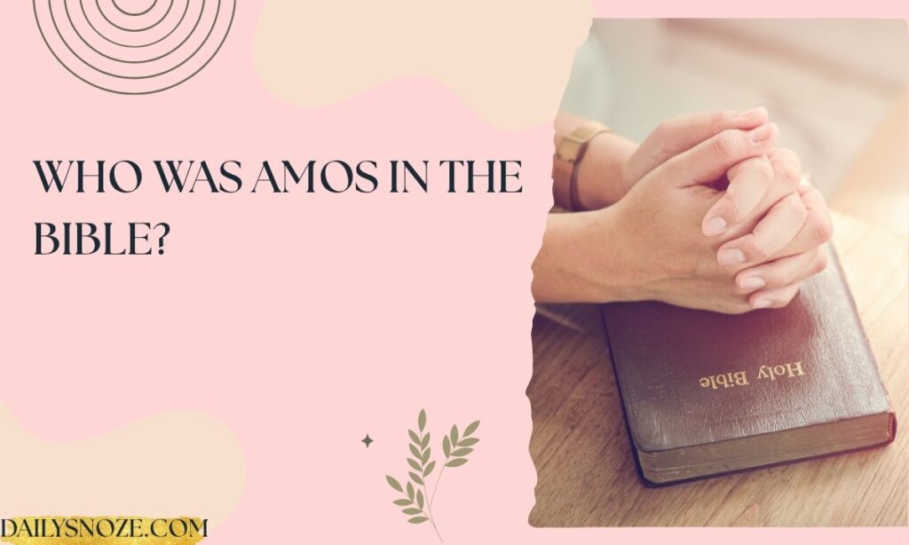 Who Was Amos in the Bible